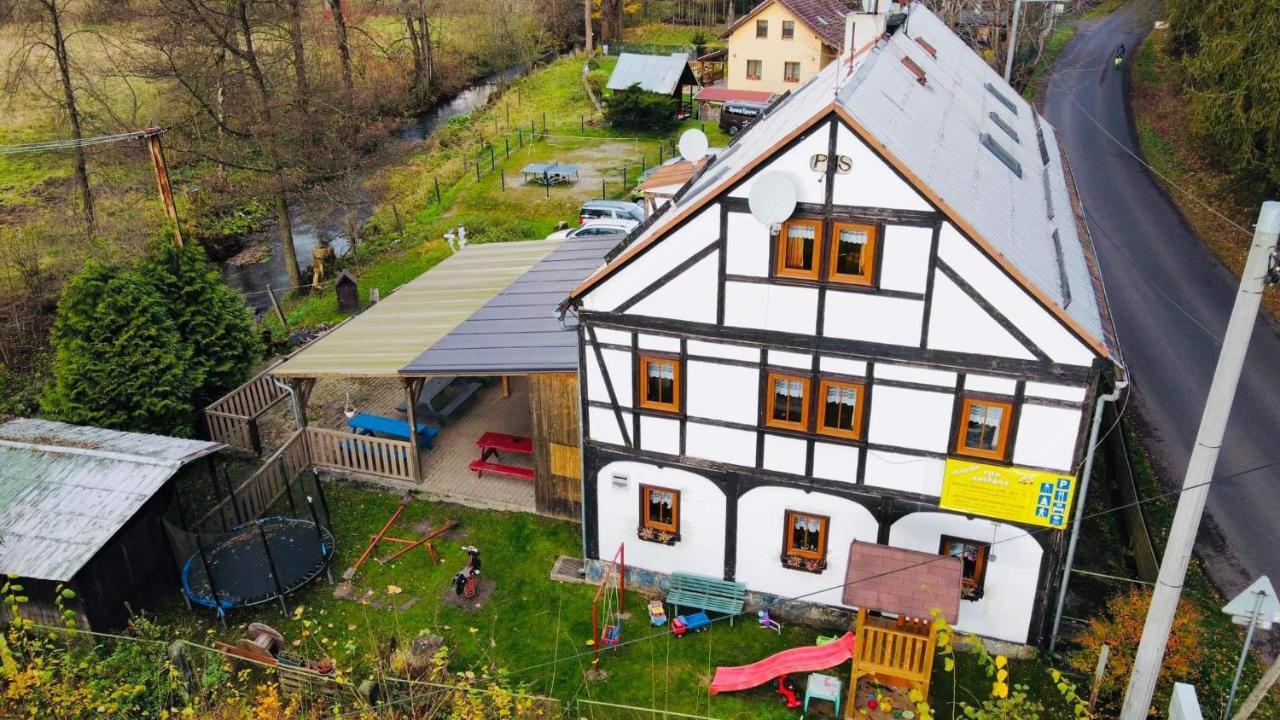 Pension Pod Kaštany Srbská Kamenice Zewnętrze zdjęcie