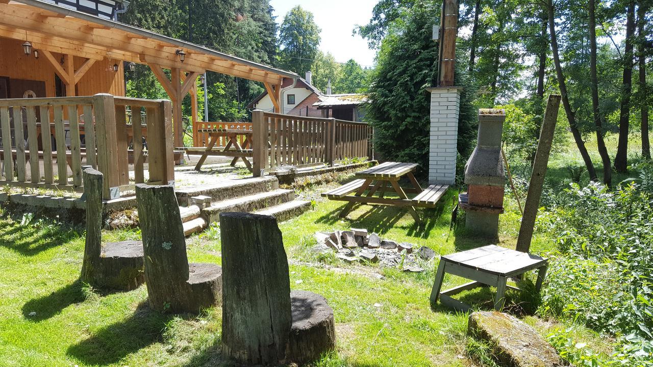 Pension Pod Kaštany Srbská Kamenice Zewnętrze zdjęcie